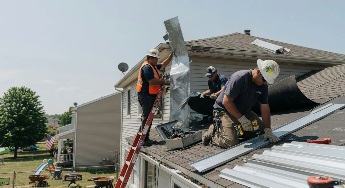 Storm Damage Metal Roof Repair in Zephyr Cove, NV